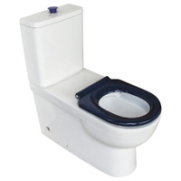 Fienza Stella Care Rimless Back To Wall Toilet Suite With Blue Seat