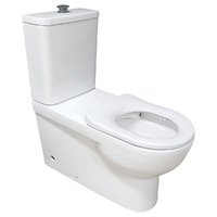 Fienza Stella Care Rimless Back To Wall Toilet Suite With White Seat