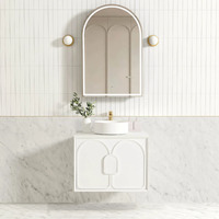 Otti Laguna 750mm Matte White Wall Hung Vanity
