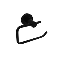 Linkware LR4004BK Loui Swivel Toilet Roll Holder Matte Black