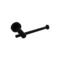 Linkware LR4005BK Loui Toilet Roll Holder Stirrup Matte Black