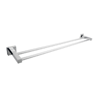 Linkware Lauren LR6001B Project 780mm Double Towel Rail Chrome