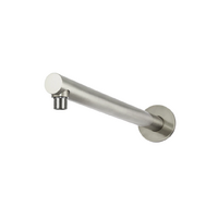 Meir Round wall shower arm 400 mm  PVD Brushed Nickel