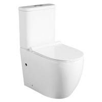 Zumi Donna Wall Faced Rimless Toilet Suite