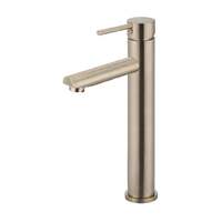 Meir Round Tall Basin Mixer - Champagne