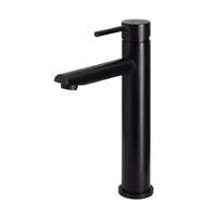 Meir Round Tall Basin Mixer - Matte Black