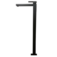 Meir Square Freestanding Bath Spout - Matte Black