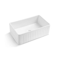 Otti Boston MC76455 765mm Butler Kitchen Sink Ceramic White