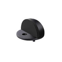 Meir Round Half Moon Door Stop - Matte Black