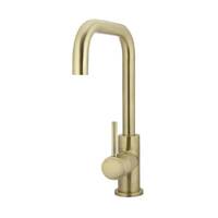 Meir Round Kitchen Mixer Tap - Tiger Bronze