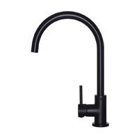 Meir Gooseneck Kitchen Mixer- Matte Black