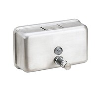 Metlam ML600AS Horizontal Soap Dispenser In Satin Stainless Steel