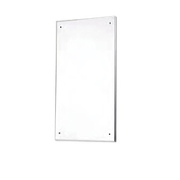 Metlam ML777 500mmW x 950mmH Polished Stainless Steel Mirror