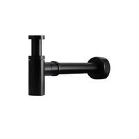 Meir 32 mm Round Bottle Trap 40 mm Outlet - Matte Black