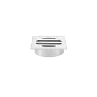 Meir Square Floor Grate Shower Drain 50 mm Outlet - Polished Chrome