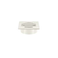 Meir Square Floor Grate Shower Drain 50 mm Outlet - PVD Brushed Nickel
