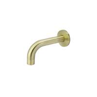 Meir 130 mm Round Curved Spout - Tiger Bronze
