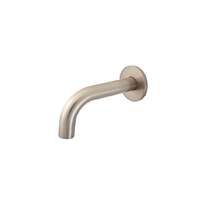 Meir 130 mm Round Curved Spout - Champagne
