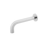 Meir Round Curved Spout  200 mm - Chrome