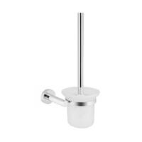 Meir Round Toilet Brush and Holder - Polished Chrome