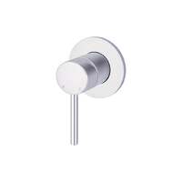 Meir Round Wall Mixer  TB Long Handle - Polished Chrome 