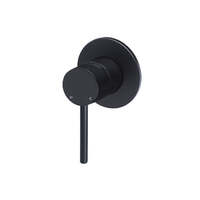 Meir Round Wall Mixer TB Long Handle - Matte Black 