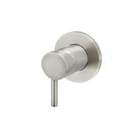 Meir Round Wall Mixer Short Pin Lever - PVD Brushed Nickel