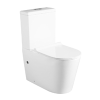 Zumi Mezio Rimless Flush Wall Faced Toilet Suite