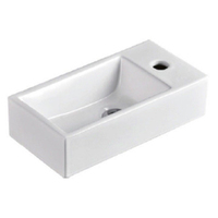 ECT Wall Hung Ceramic Basin Small