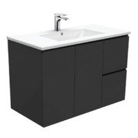 Fienza Montana 900 mm Black Wall Hung