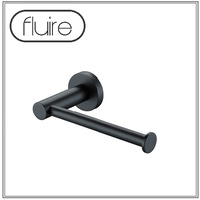 Fluire Curvo Toilet Roll Holder - Matte Black 