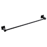 CH-6040 Cubo 900 mm Single Towel Rail - Matte Black 