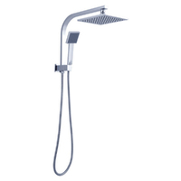Nero NR200705cCH Vibe 2 In 1 Shower Column Brass Material Chrome