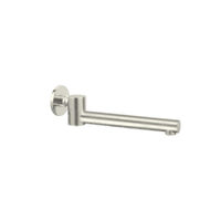 Nero NR202BN Dolce Wall Mounted Swivel Bath Spout Brass Material Brushed Nickel