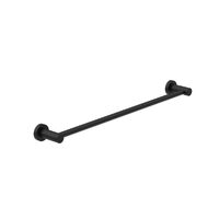 Nero Classic Single Towel Rail 800mm Matte Black