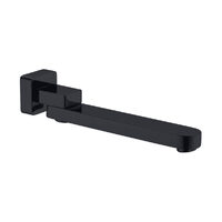 Nero Bianca Swivel Bath Spout Only Matte Black NR207MB