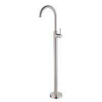 Nero NR210903A01BN Free Standings Bath Mixer Brass Material Brushed Nickel