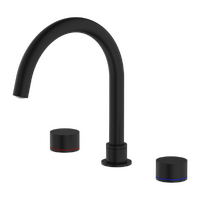 Nero Kara Bath Set Matte Black NR211703MB