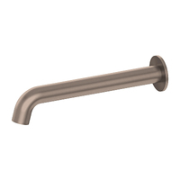 Mecca Bath Spout Only 215mm Brushed Bronze