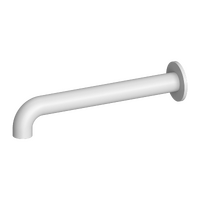 Mecca 250MM Basin/Bath Spout Only Matte White