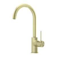 Nero Mecca Kitchen Mixer Brushed Gold NR221907BG