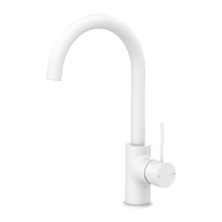 Nero Mecca Kitchen Mixer Matte White NR221907MW