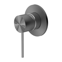 Nero Mecca Shower Mixer 80mm Plate Gun Metal NR221911GM