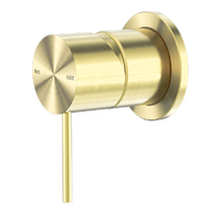Nero NR221911hBG Mecca Shower Mixer 60mm Plate Brushed Gold