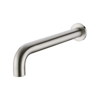 Nero Dolce Basin/Bath Spout Only 215mm Brushed Nickel NR250803200BN