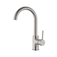 Nero Dolce Kitchen Mixer Gooseneck Brushed Nickel NR250807BN