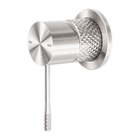 Nero NR251909HBN Opal Shower Mixer 60mm Plate Brushed Nickel