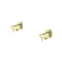Nero NR262109DBG Washing Machine Tap Set Brushed Gold