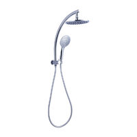 Nero NR280705FCH Dolce 2 In 1 Twin Shower Chrome
