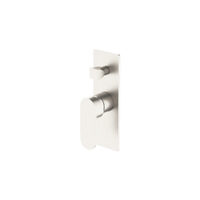 Nero Ecco Shower Mixer With Divertor Brushed Nickel NR301311aBN